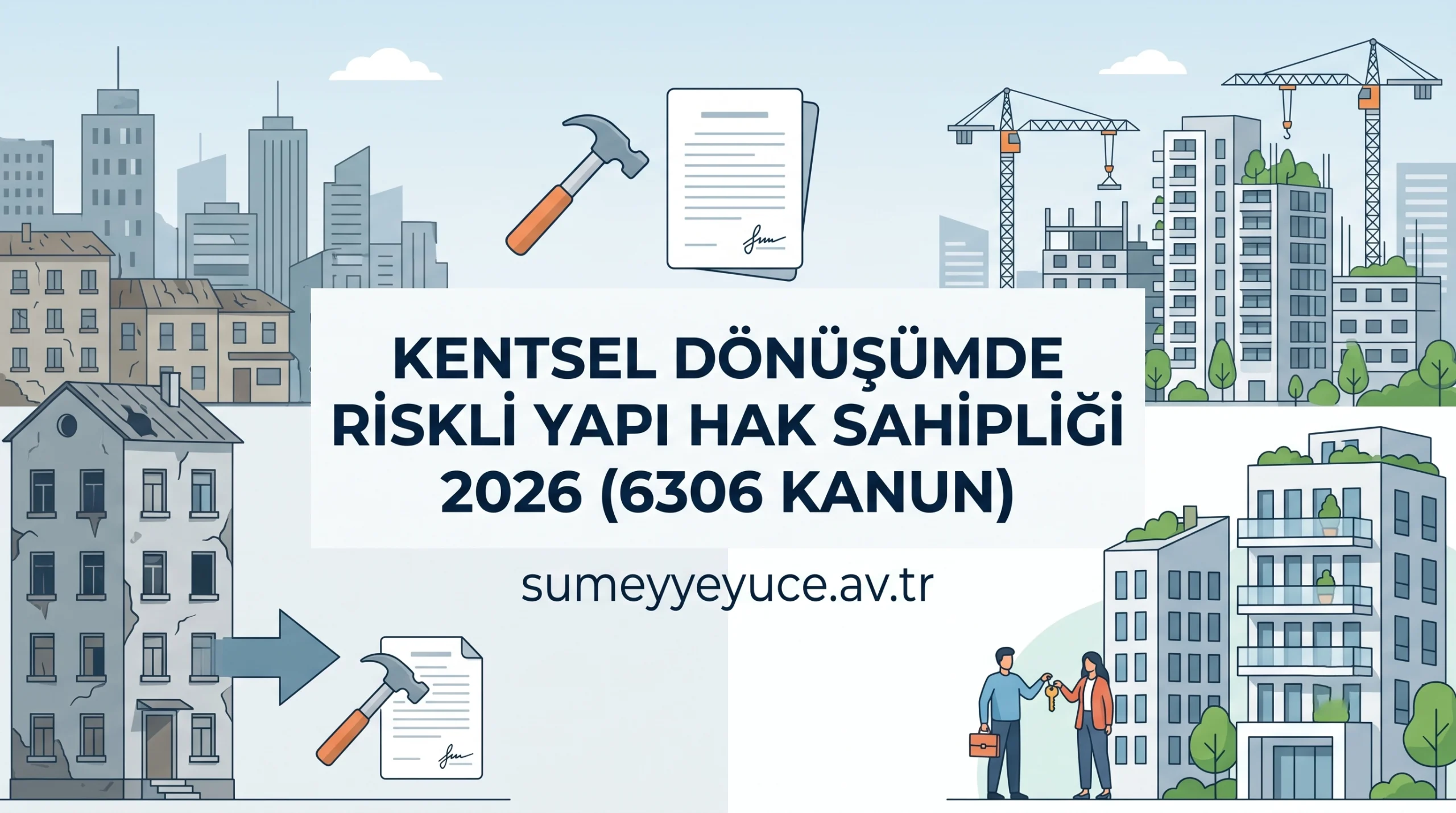 Kentsel Dönüşümde Riskli Yapı Hak Sahipliği 2026 (6306 Kanun)