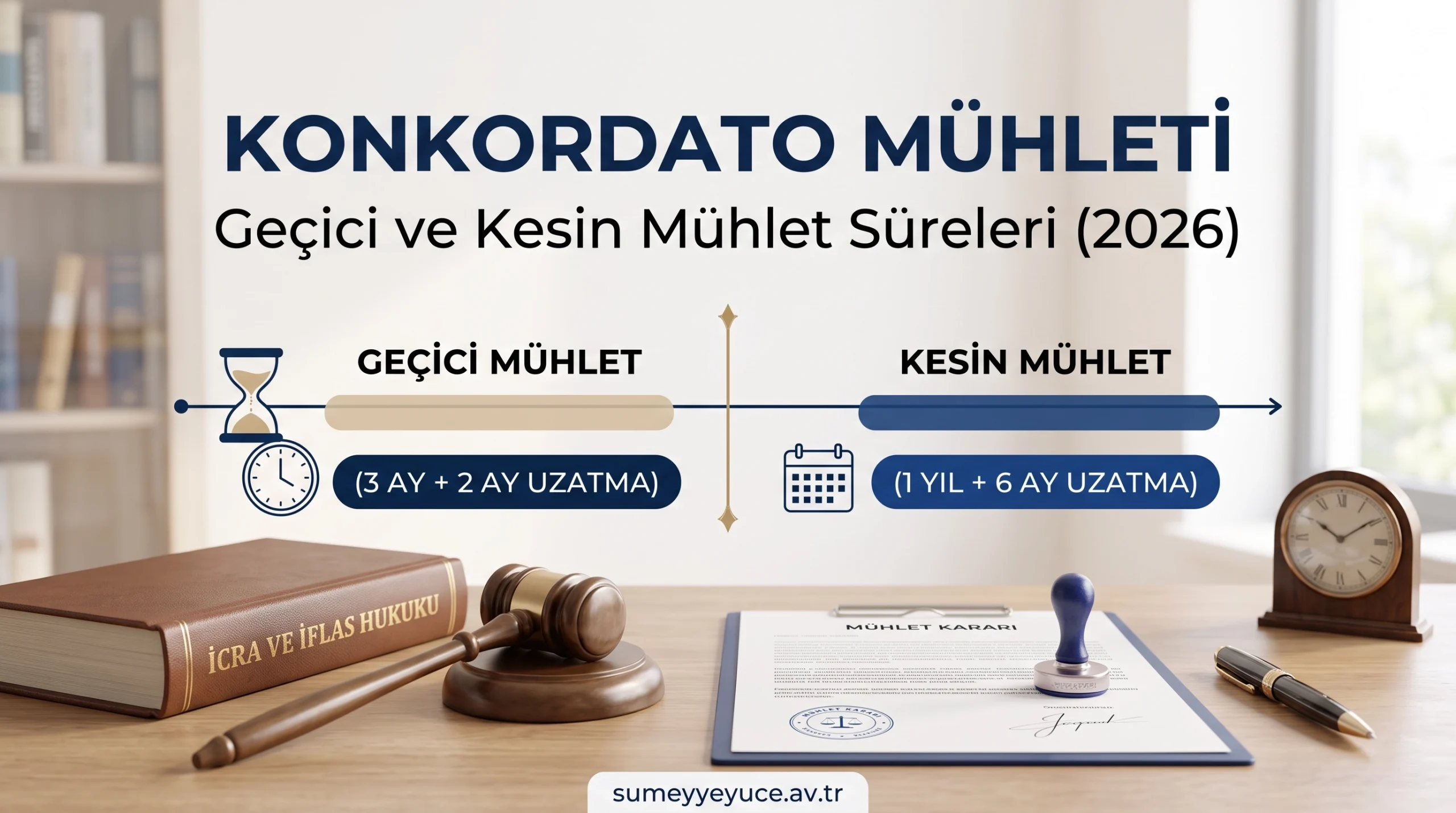 Konkordato Mühleti: Geçici ve Kesin Mühlet Süreleri (2026)